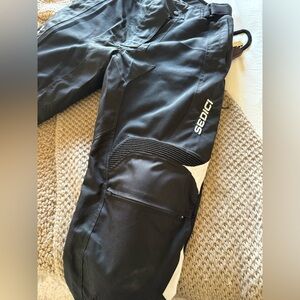 Sedici | Women’s Black Motorcycle Pants Size M
